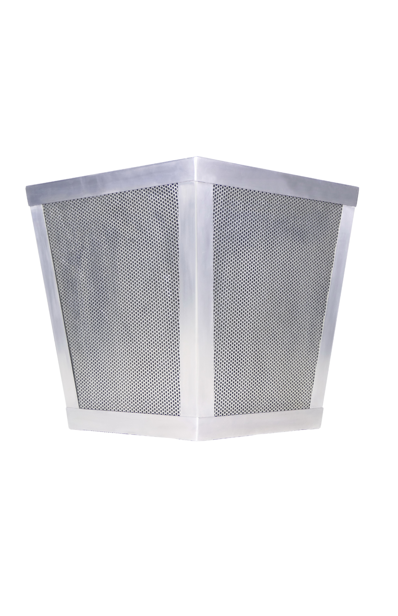 Luxe Planter - Honeycomb Outdoor Metal Planter